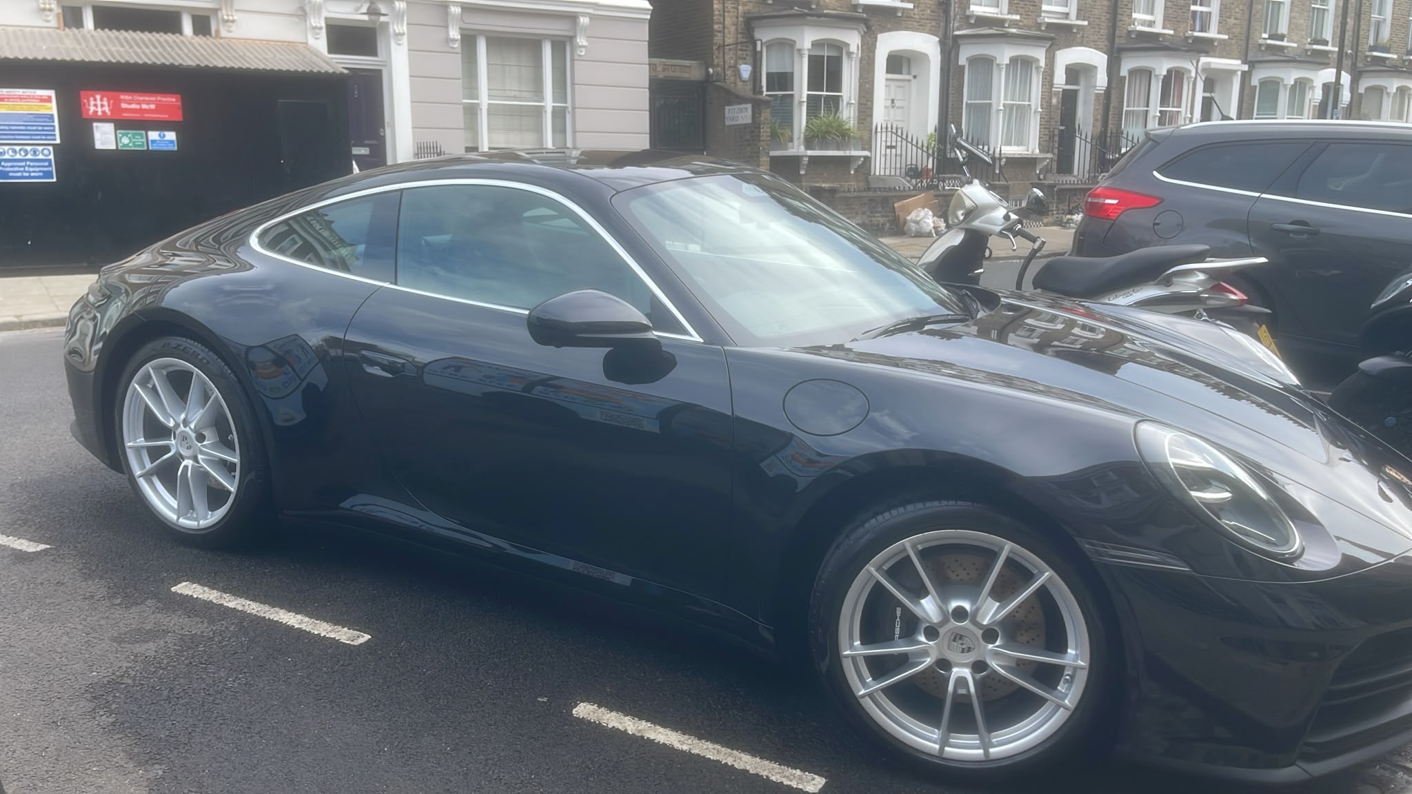 Porsche 911 washed by Superb Car Wash